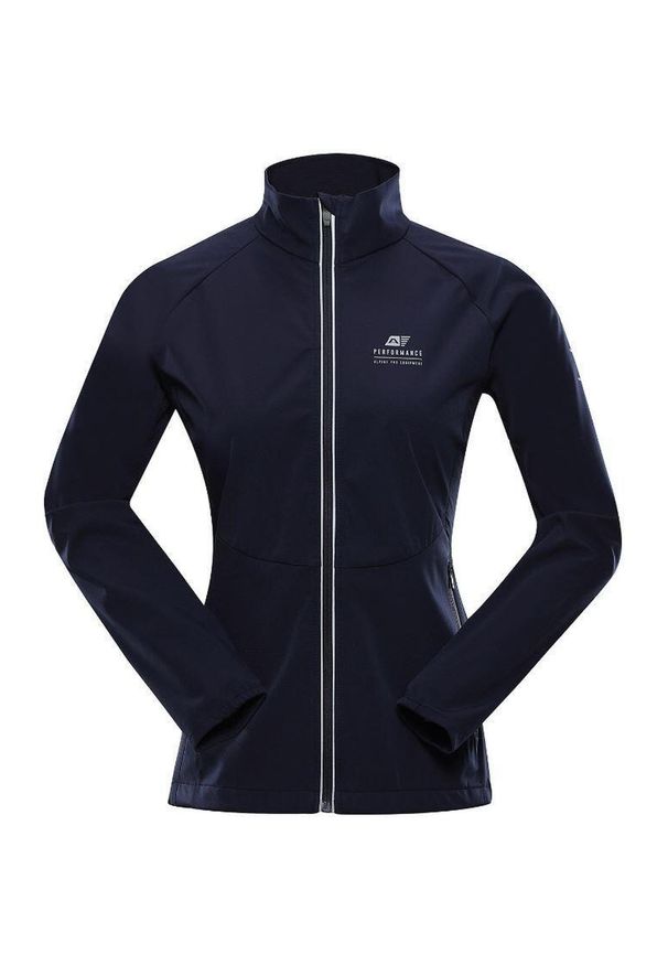 Kurtka softshell damska ALPINE PRO Multa z membraną, XS. Kolor: zielony. Materiał: softshell. Sport: turystyka piesza