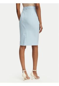 Maryley Spódnica mini 26EB710/43MA Niebieski jasny Regular Fit. Kolor: niebieski. Materiał: syntetyk #5