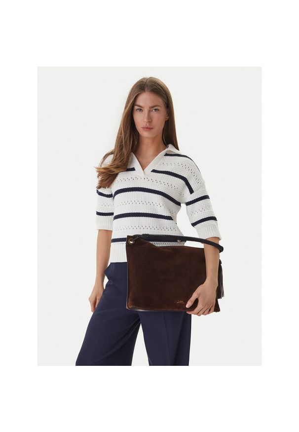 TOMMY HILFIGER - Torebka Tommy Hilfiger. Kolor: brązowy
