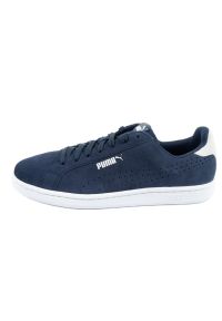 Buty Puma Smash Perf M 364890 04 niebieskie. Kolor: niebieski. Materiał: materiał, zamsz, skóra. Szerokość cholewki: normalna. Sport: turystyka piesza #4