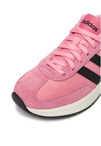 Adidas - adidas Sneakersy RUN 70S 2.0 JR8585 Różowy. Kolor: różowy. Materiał: zamsz, skóra. Sport: bieganie #3