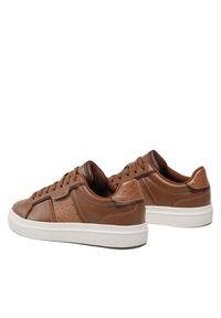 Aldo Sneakersy Courtline 13569818 Brązowy. Kolor: brązowy. Materiał: skóra