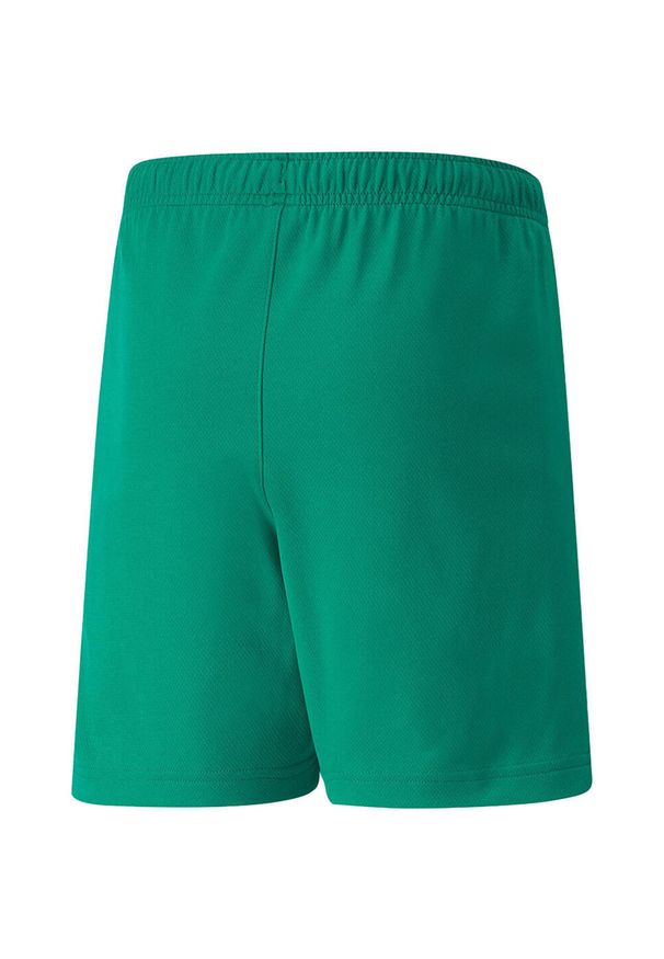 Puma - Spodenki TeamRISE Dla Dzieci. Kolor: zielony