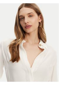 Elisabetta Franchi Koszula ca05451e2-360 Biały Regular Fit. Kolor: biały. Materiał: wiskoza #5