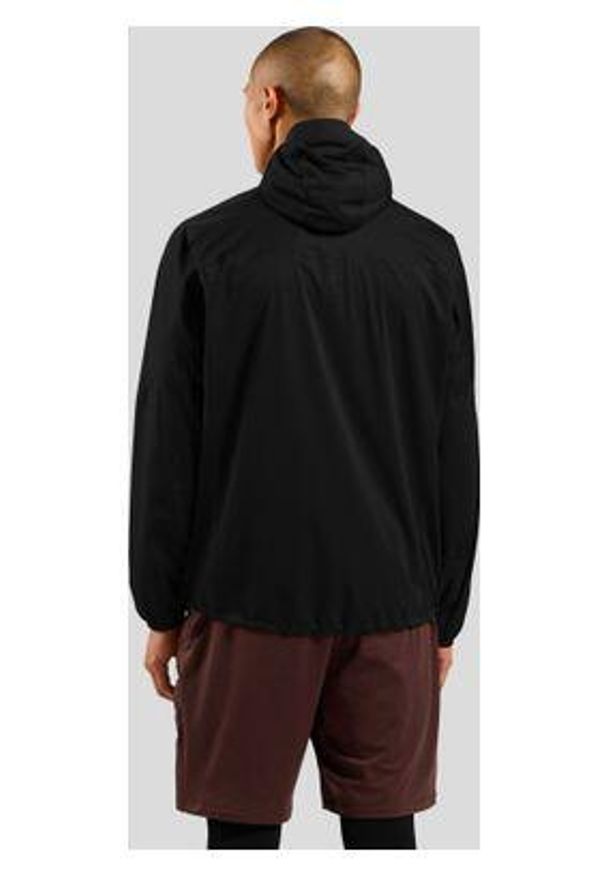 Odlo - Kurtka wodoodporna męska ODLO X-Alp Waterproof Jacket. Kolor: zielony, wielokolorowy, brązowy