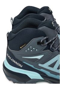 salomon - Salomon Trekkingi X Ultra 360 Mid Gore-Tex L47745100 Zielony. Kolor: zielony. Materiał: materiał #4
