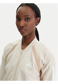 Adidas - adidas Dres Teamsport KB8181 Beżowy Regular Fit. Kolor: beżowy. Materiał: bawełna #3