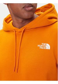 The North Face Bluza Simple Dome NF0A89FC Pomarańczowy Regular Fit. Kolor: pomarańczowy. Materiał: bawełna #3