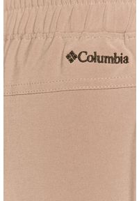 columbia - Columbia - Spodnie. Kolor: różowy. Materiał: materiał, syntetyk, elastan, tkanina, poliester, włókno. Wzór: jednolity, ze splotem, gładki #3