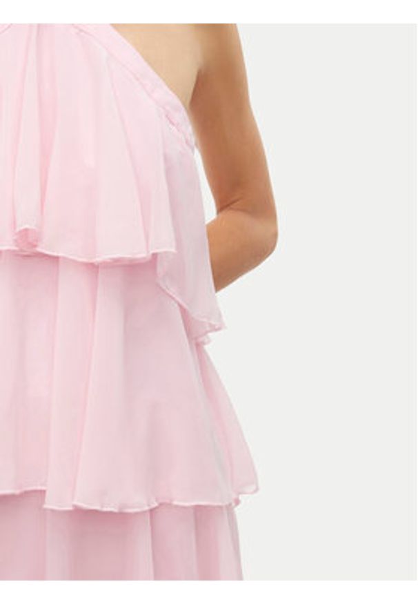Vero Moda Sukienka koktajlowa Felicia 10329767 Różowy Regular Fit. Kolor: różowy. Materiał: syntetyk. Styl: wizytowy