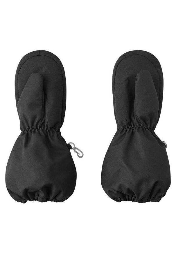 Tkane mitenki dla dzieci Reima Nouto. Kolor: czarny. Sezon: zima. Sport: turystyka piesza