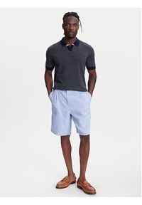United Colors of Benetton - United Colors Of Benetton Polo 1094K301J Granatowy Regular Fit. Typ kołnierza: polo. Kolor: niebieski. Materiał: bawełna