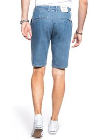 Mustang - SPODENKI MUSTANG Classic Chino Short Denim Blue 1007751 5000 310. Materiał: denim #8