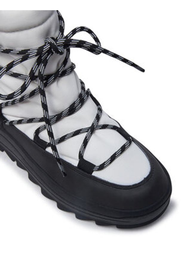 Geox Śniegowce D46WNA 0FUME C0404 Biały. Kolor: biały. Materiał: materiał