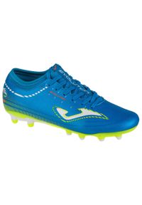 Buty piłkarskie męskie Joma Evolution. Zapięcie: sznurówki. Kolor: niebieski. Materiał: materiał, syntetyk. Szerokość cholewki: normalna. Sport: piłka nożna #1