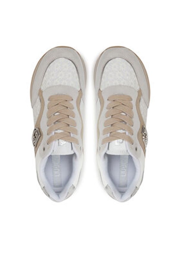 Liu Jo Sneakersy Maxi Wonder 73 BA5015 PX542 Écru. Materiał: materiał