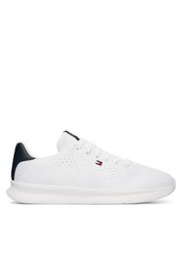 TOMMY HILFIGER - Tommy Hilfiger Sneakersy Lightweight Runner FM0FM05909 Biały. Kolor: biały. Materiał: mesh #1