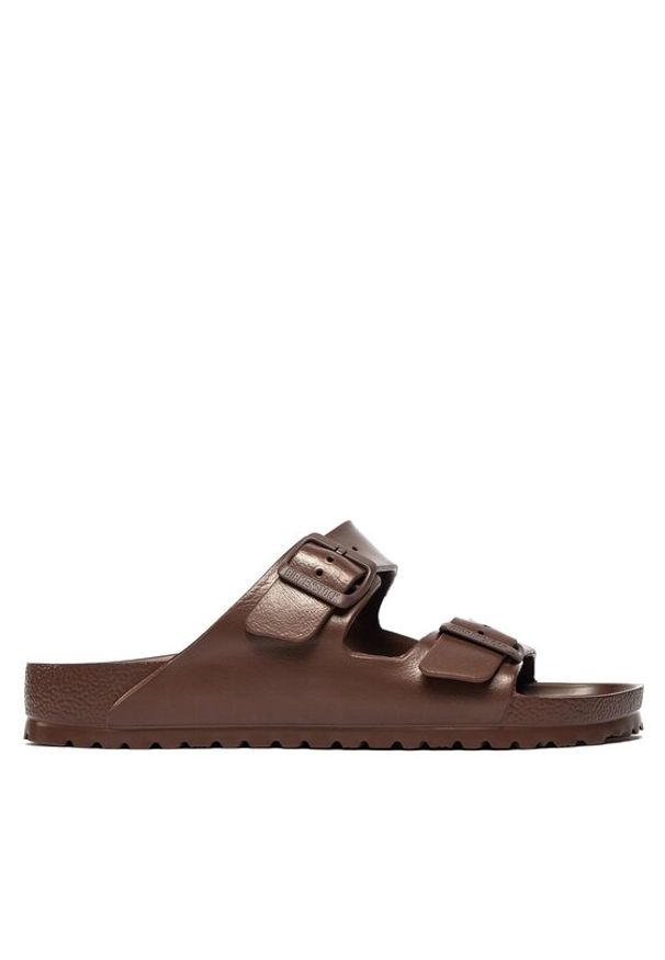 Birkenstock Klapki Arizona 1027328 Brązowy. Kolor: brązowy