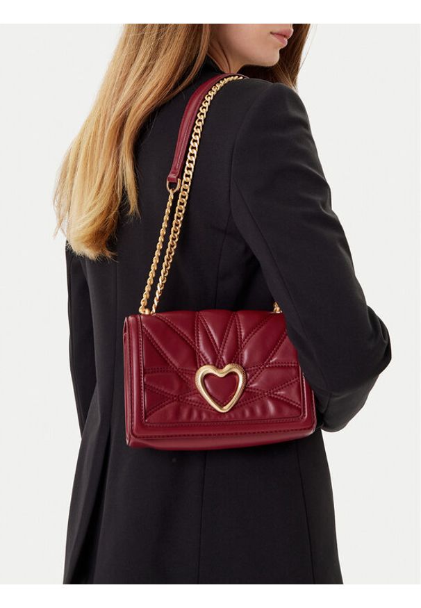 Eva Minge Torebka EO-ALONDRA-KY163 Bordowy. Kolor: czerwony