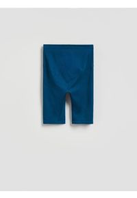 Reserved - Prążkowane kolarki - turkusowy. Kolor: turkusowy. Materiał: prążkowany #1