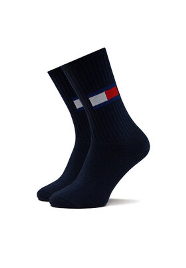 Tommy Jeans Skarpety długie 701228222 Granatowy. Kolor: niebieski. Materiał: bawełna