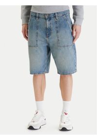 Guess Jeans Jeansy M6GD00 D5M5S Niebieski Relaxed Fit. Kolor: niebieski. Materiał: bawełna #1