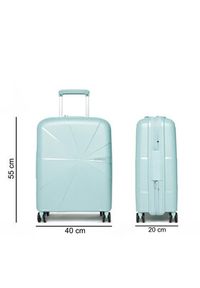 AMERICAN TOURISTER - American Tourister Walizka kabinowa MD5-21002 A367 Zielony. Kolor: zielony