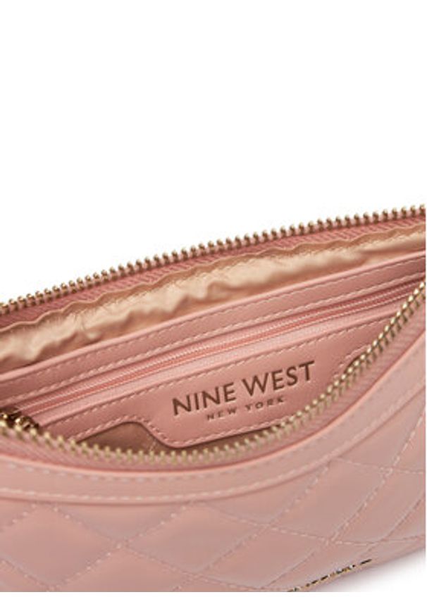 Nine West Torebka LILLA1 Różowy. Kolor: różowy. Materiał: skórzane