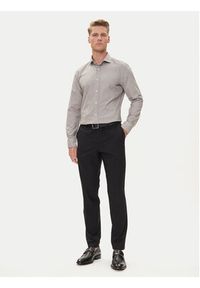BOSS Koszula C-Hank 50545225 Beżowy Slim Fit. Kolor: beżowy. Materiał: bawełna #2