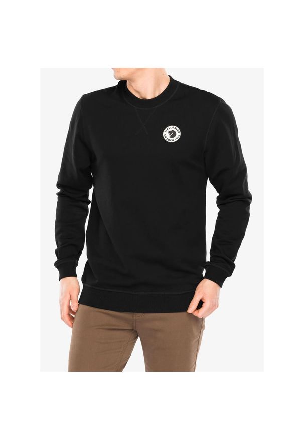 Fjällräven - Bluza męska Fjallraven 1960 Logo Badge Sweater. Kolor: czarny