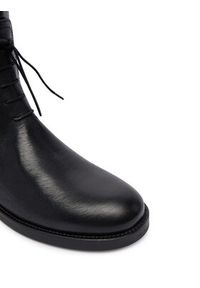 Weekend Max Mara Oficerki Visby 2525796015600 Czarny. Kolor: czarny. Materiał: skóra #3