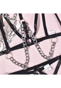 Intica - Bielizna z paseczków z odważnym designem Jaquelyn. Kolor: czarny. Materiał: materiał #6