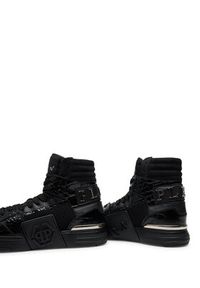 Philipp Plein - PHILIPP PLEIN Sneakersy AADS MSC4012 PLE010N Czarny. Kolor: czarny. Materiał: skóra #3