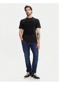Guess T-Shirt M5YI13 I3Z14 Czarny Regular Fit. Kolor: czarny. Materiał: bawełna #4