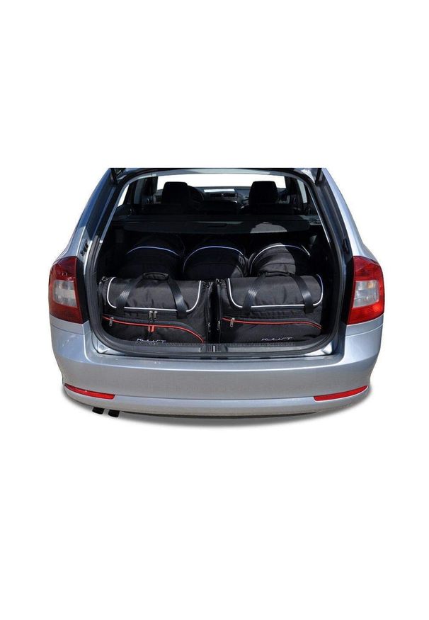 KJUST - Torby Do Bagażnika Skoda Octavia Kombi 2004-2013 5Szt Kjust. Kolor: czarny. Styl: sportowy