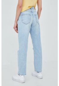 JDY jeansy damskie high waist. Stan: podwyższony. Kolor: niebieski #5