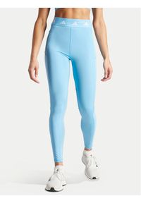 Adidas - adidas Legginsy Techfit Stash IU1864 Niebieski Slim Fit. Kolor: niebieski. Materiał: syntetyk