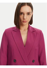 only - ONLY Marynarka Casey 15338768 Różowy Regular Fit. Kolor: różowy. Materiał: syntetyk #7