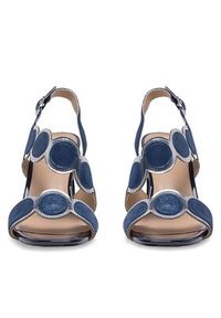 Lasocki Sandały WYL3119-2Z Granatowy. Kolor: niebieski. Materiał: zamsz, skóra #6