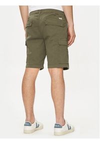 Pepe Jeans Szorty materiałowe Gymdigo Cargo Short PM801077 Khaki Regular Fit. Kolor: brązowy. Materiał: bawełna