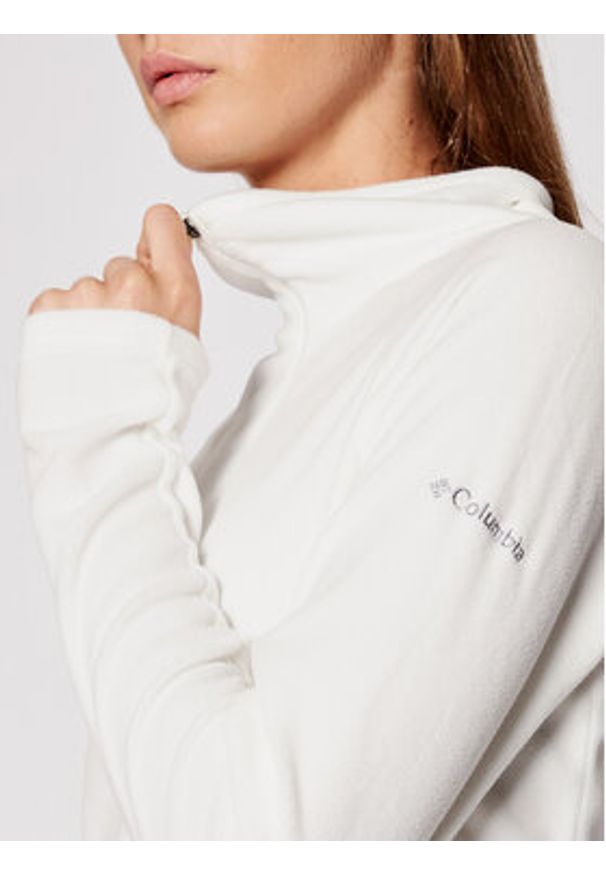 columbia - Columbia Polar Glacial™ IV Half Zip 1802201 Biały Regular Fit. Kolor: biały. Materiał: syntetyk