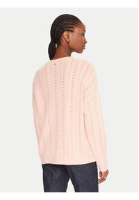 Guess Sweter W5YR56 Z2ZK2 Pomarańczowy Regular Fit. Kolor: pomarańczowy. Materiał: syntetyk #4