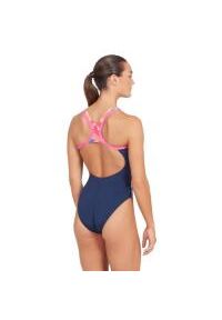 ZOGGS - Zoggs Sunset Atomback Swimsuit - Rozmiar 32. Kolor: niebieski. Wzór: nadruk