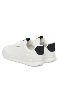 TOMMY HILFIGER - Tommy Hilfiger Sneakersy Lightweight Runner Mix FM0FM05755 Écru. Materiał: materiał #4