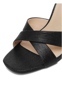 DeeZee Sandały CEO-998877 Czarny. Kolor: czarny. Materiał: materiał #9