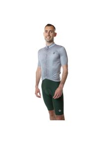 C-LAB - Koszulka rowerowa męska Unica szara. Kolor: szary. Długość rękawa: krótki rękaw. Długość: krótkie. Sport: kolarstwo