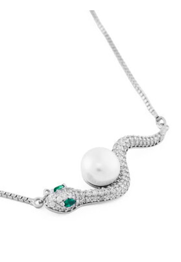 Aldo Naszyjnik Serpente 14088356 Srebrny. Materiał: metalowe. Kolor: srebrny