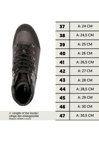 Buty męskie myśliwskie terenowe Wojas 5254 wodochronne z membraną oddychającą. Kolor: brązowy