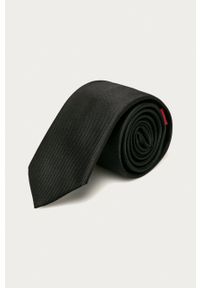 Hugo - Krawat. Kolor: czarny