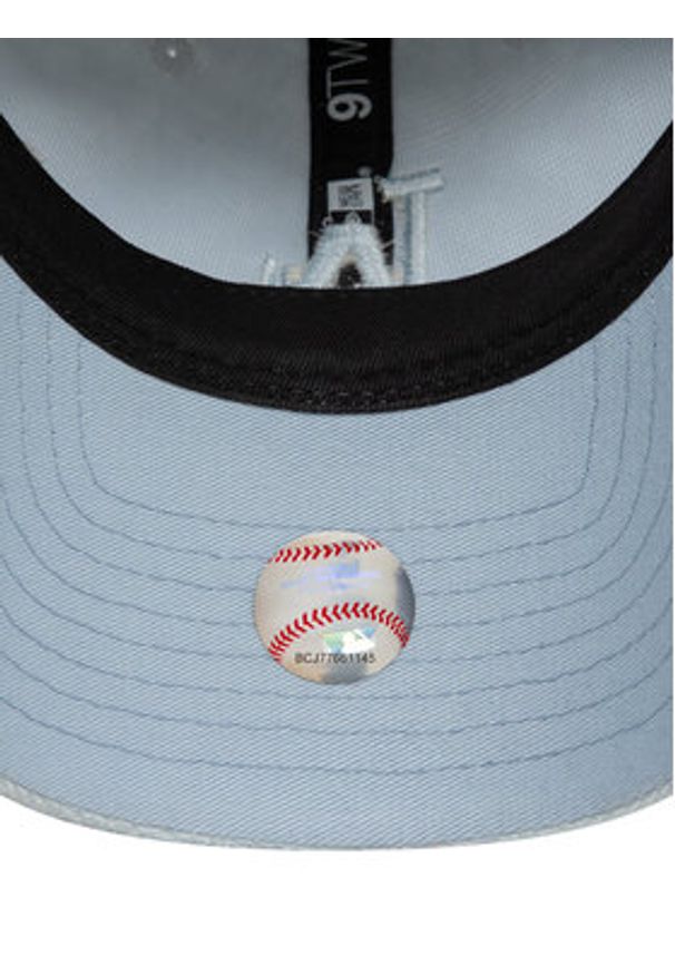 New Era Czapka z daszkiem Los Angeles Dodgers Towelling 9Twenty 60595346 Błękitny. Kolor: niebieski. Materiał: bawełna, materiał